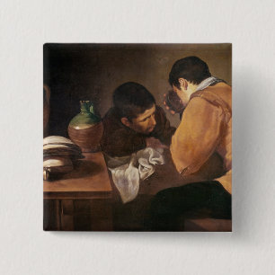 Två manar på bord, c.1620-21 knapp