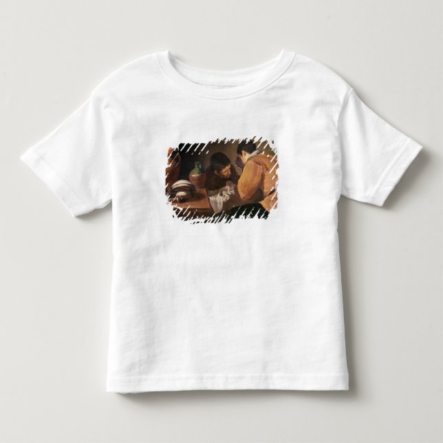 Två manar på bord, c.1620-21 tee (Framsida)