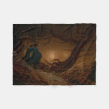 Två Manar Tittar vid Måne i natt