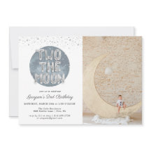 Två Måne | 2:a födelsedagspartiets inbjudan