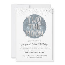 Två Måne | 2:a födelsedagspartiets inbjudan