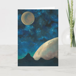 "Två Månes-ID-kort Kort