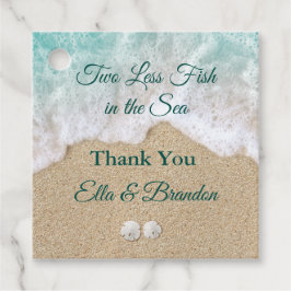 Två mindre fiskar i Tacken Gåvor Etiketter