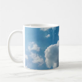 Två moln kaffemugg