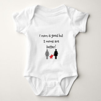 Två mommies t-shirt