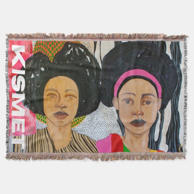 Två mot naturen filt (Framsidan)