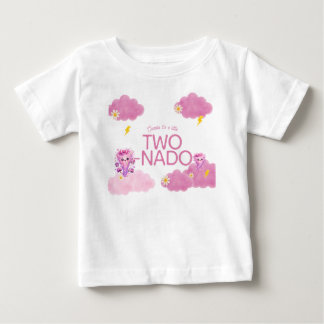 Två-Nado födelsedag, 2-års födelsedagsfest, tromb T Shirt