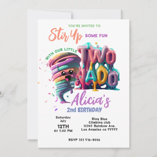 två-nado Inbjudan (Framsida)