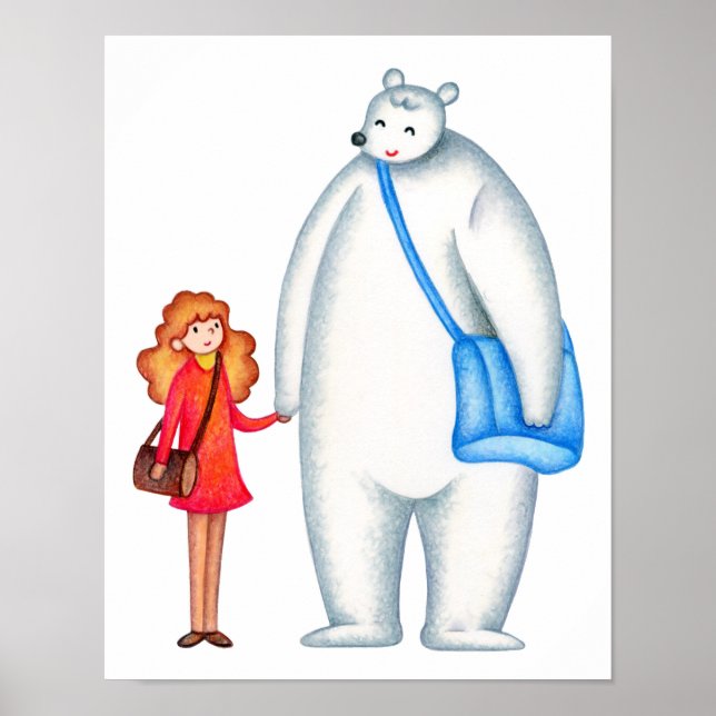 Två nära vänner. Tillsammans vart de än går. Poster (Framsidan)