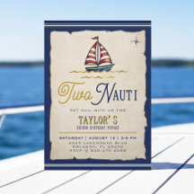 Två Nauti segelbåt 2-års födelsedagsfest