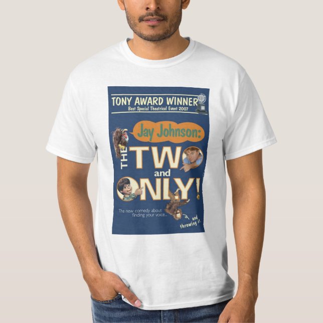 Två och endast affisch tee (Framsida)