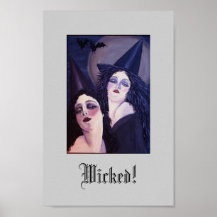 Två onda häxor poster