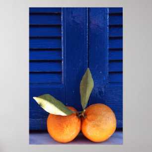 Två Orangars värde Poster Pappert (projektionsyta)