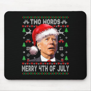 Två Ord God 4:e Juli Joe Biden Jul Musmatta