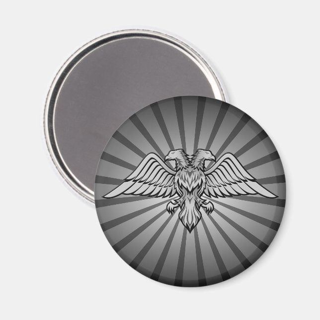Två örn magnet (Front/Back)