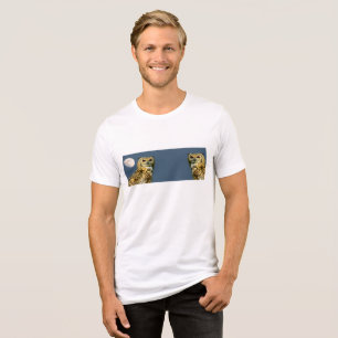 Två örn uggla T-Shirt