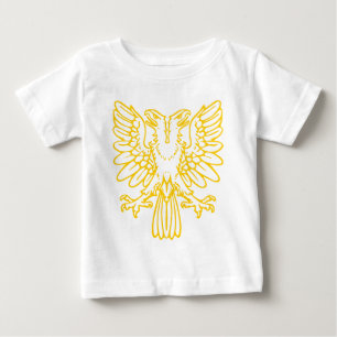 Två öronmärkta öron - orangegul tee shirt