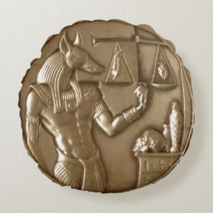 Två Ounce, 999 Bra, egyptiskt Silver-mynt Rund Kudde