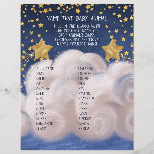 Två på ett spel om Tävling i Baby djur och Baby Na (Framsida)