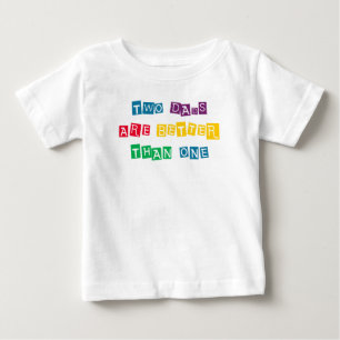 Två pappor är bättre än en t shirt