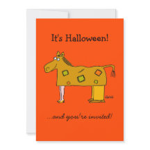 Två persons hästkostym Rolig Halloweenfest