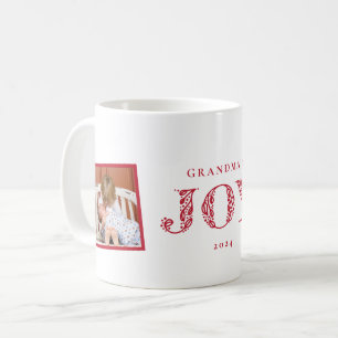 Två Photo Joy Helgdag Gift Mugg
