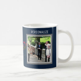TVÅ PHOTO LYCKLIG MEMORIES LÄTT ATT FYLLA KAFFEMUGG