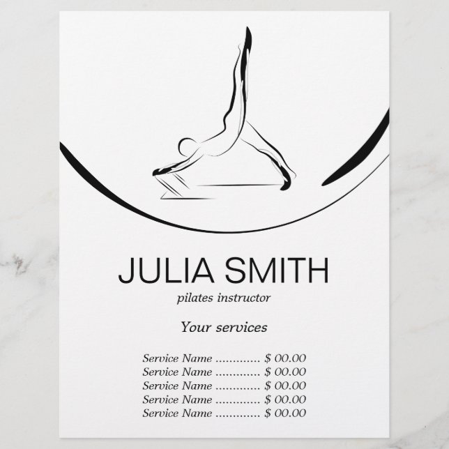 Två pilater äger på reformatorn reklamblad (Framsidan)