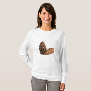 Två pinekon t-shirt