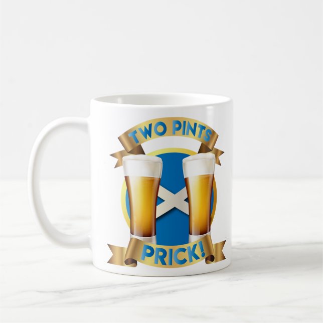 TVÅ PINTER - FORTFARANDE GAME KAFFEMUGG (Vänster)