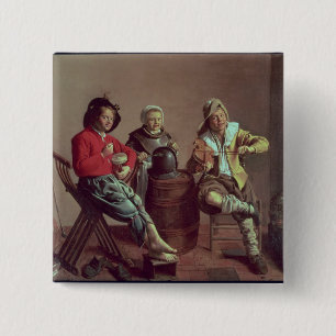 Två pojkar och en flickadanandemusik, 1629 knapp