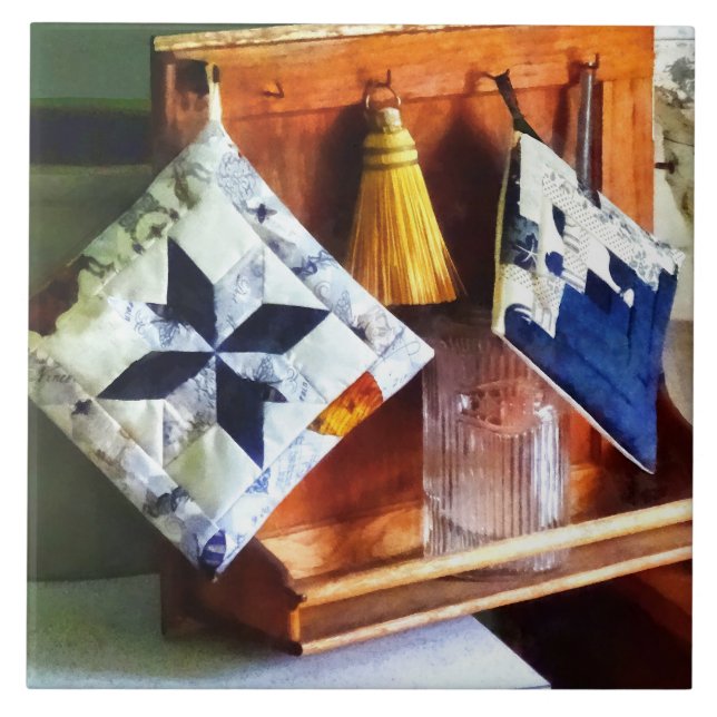 Två polare kakelplatta (Framsidan)