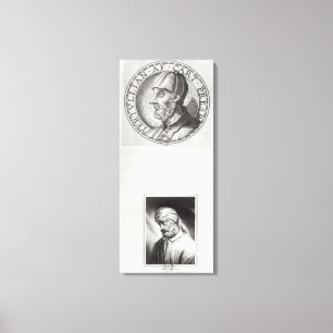 Två porträtt av Quintus Septimus Canvastryck