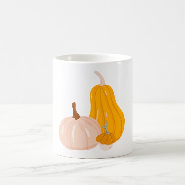 Två pumpor kaffemugg (Skapare uppladdad)