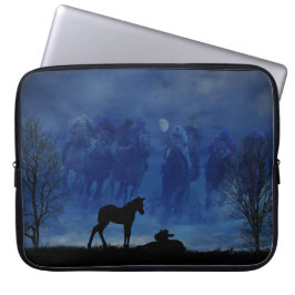 Två rashäst Foals Laptop sleeve