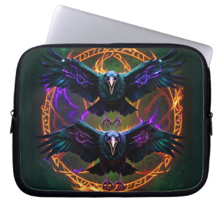 Två Ravens Electronics Bag Laptop Fodral