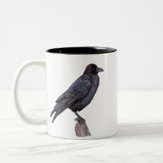 Två Ravens-kaffe Mugg