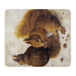 Två röda ekorrar (av Albrecht Dürer)