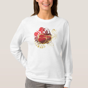Två röda hörn t-shirt