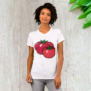 Två röda tomater Womens T-Shirt