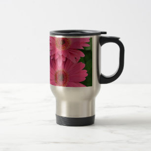 Två rosa-grodblommor resemugg