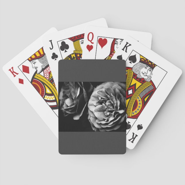 två rosor spel kort (Baksidan)