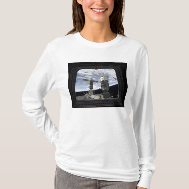 Två ryska rymdfarkoster t-shirt (Framsida)