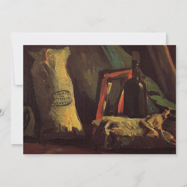 Två säckar och en Flaska av Vincent van Gogh (Framsida)