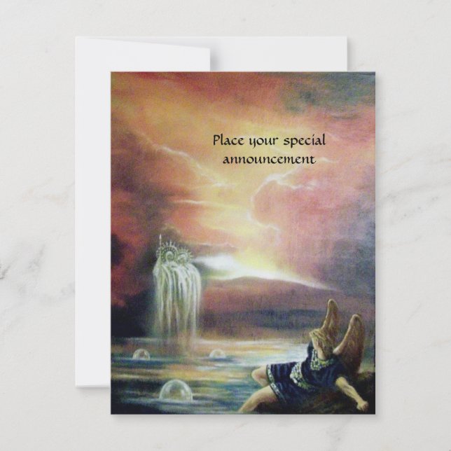 TVÅ SAINT JOHN OCH FALLEN ANGEL MEDDELANDE (Framsida)