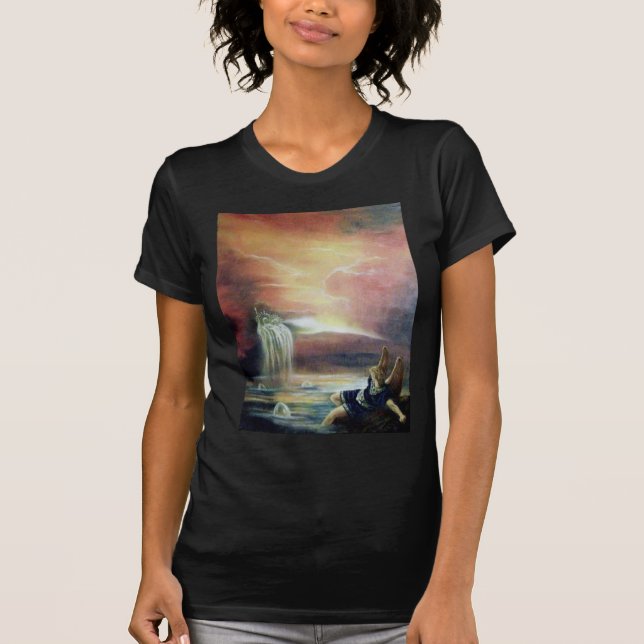 TVÅ SAINT JOHN OCH FALLEN ANGEL TEE (Framsida)