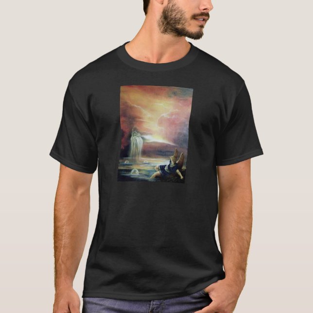 TVÅ SAINT JOHN OCH FALLEN ANGEL TEE SHIRT (Framsida)