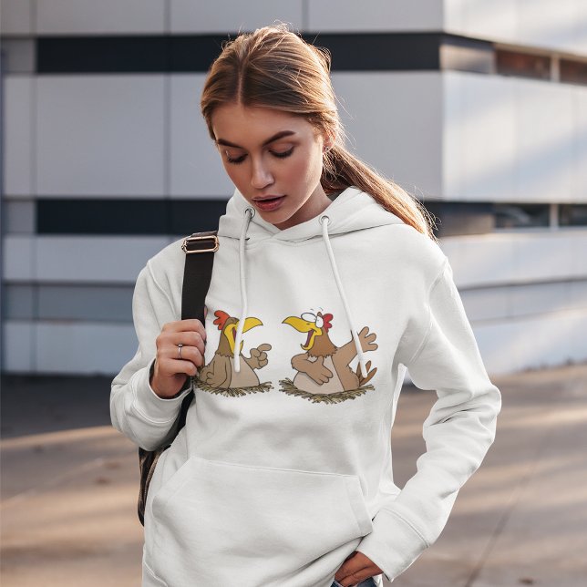 Två samtal med Chickens Hoodie T Shirt (Skapare uppladdad)