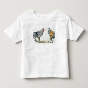 Två sårade riddare på en turnering, pläterar f t-shirt