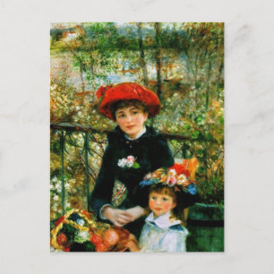 Två sastrar på Renoir Postcard Vykort